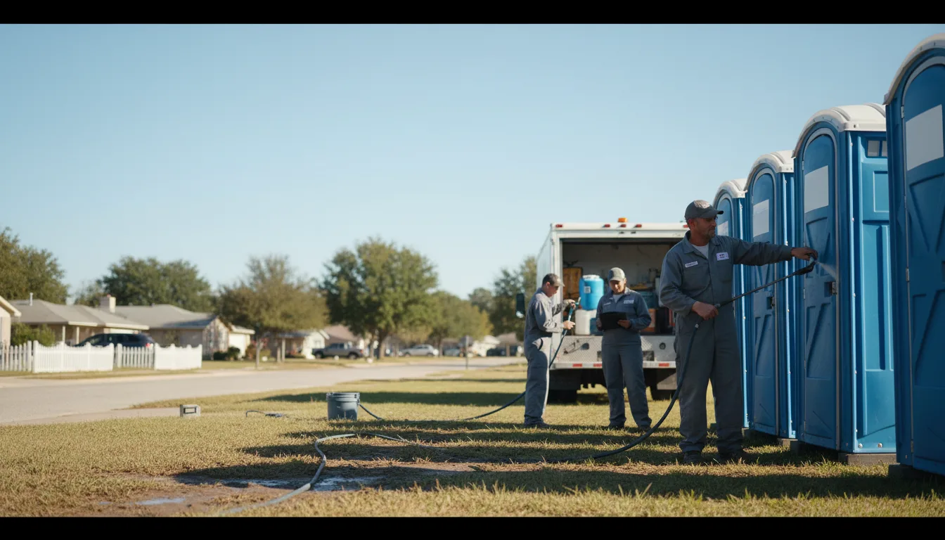 Long-Term Portable Toilet Rental in Chadwick, IL near me